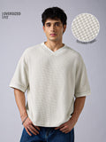 Varsity T-Shirt: Soft Mist V-Neck T-Shirts