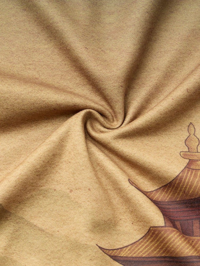Tibetan Tales: Landscape Oversized T-Shirts