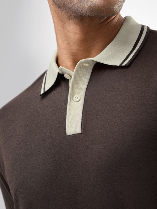 Premium Polo: Mocha Brown Classic Polos