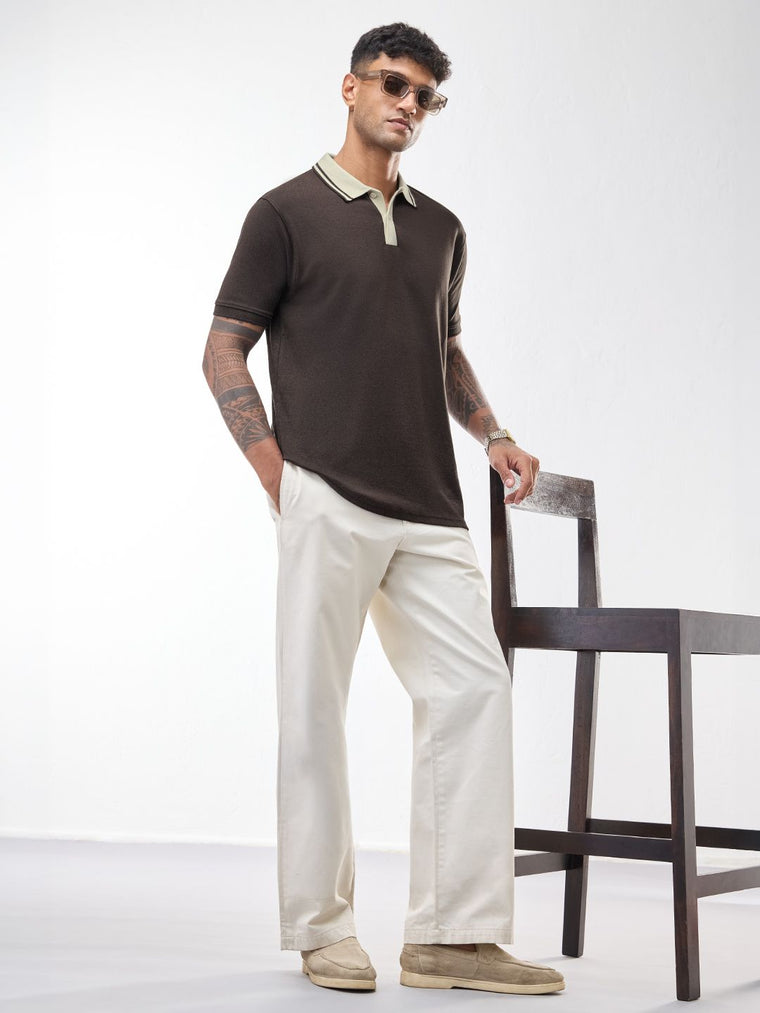 Premium Polo: Mocha Brown Classic Polos