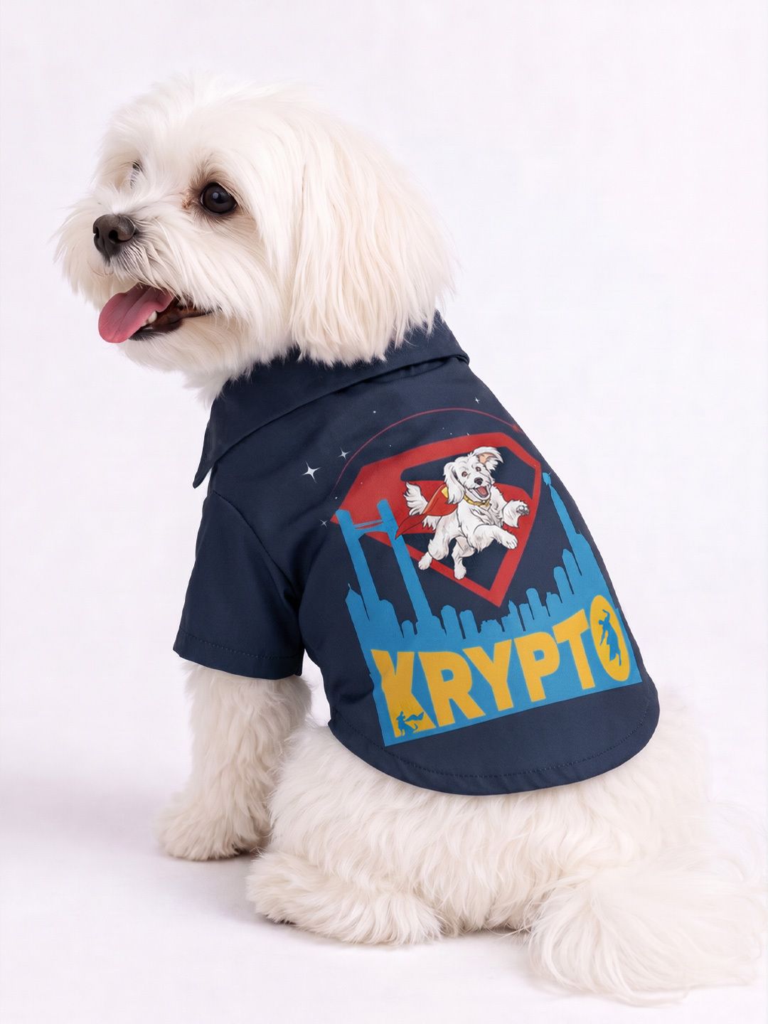 Pet Shirts: Superman Krypto Pet Shirts