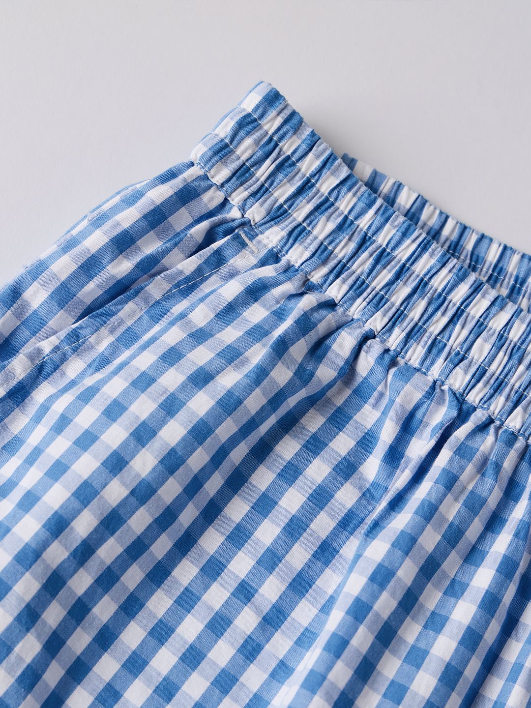 Plaid Lounge Pant: Sleepy Sky Women Lounge Pants