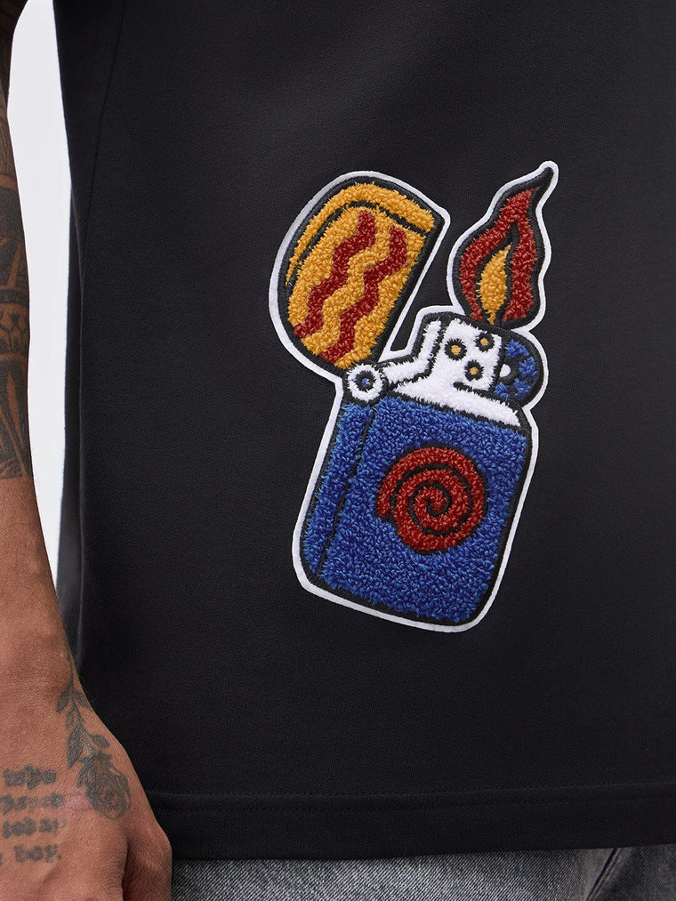 Oversized T-Shirt: Fire & Ice Oversized T-Shirts