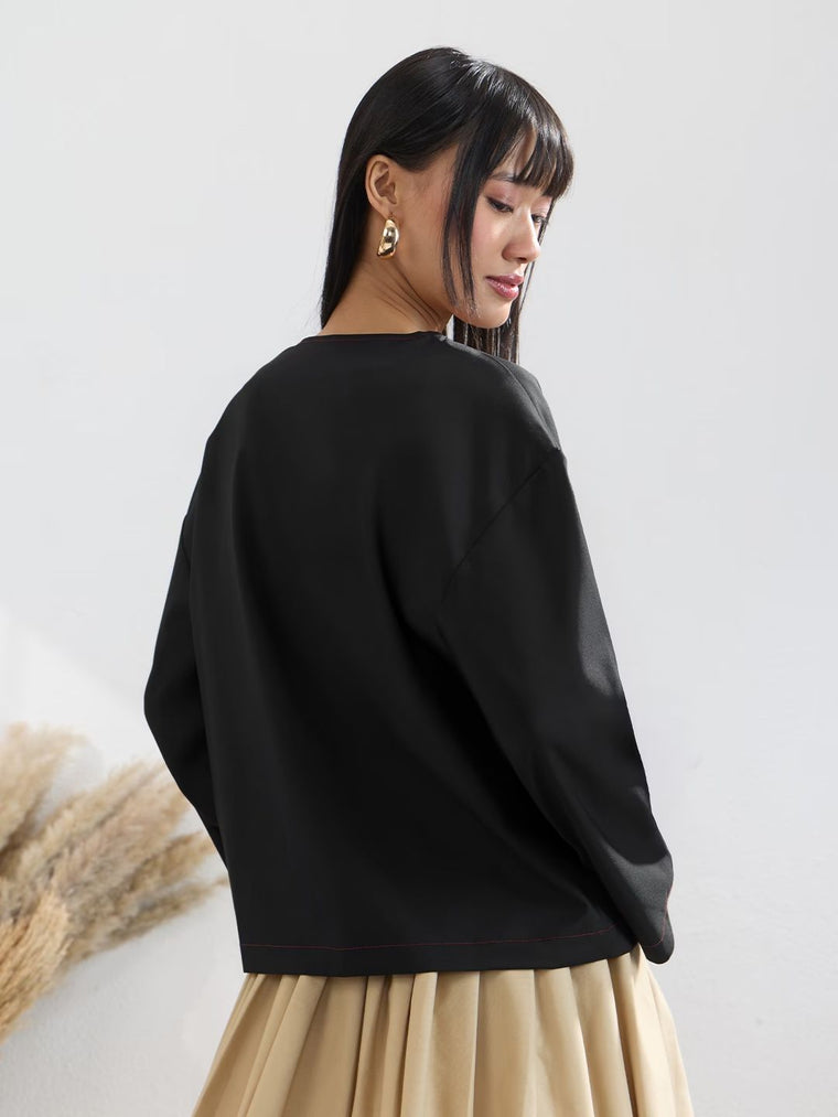 Tie-Up Shirt: Koi Women Fashion Shirts