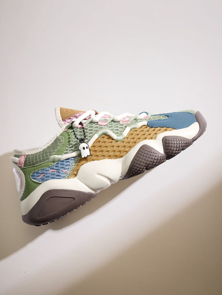 Bubbles: Popsicle Women Low Top Sneakers