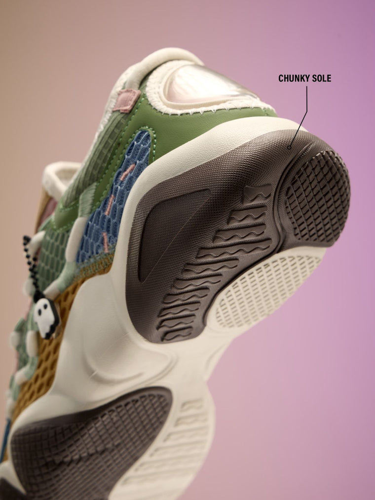 Bubbles: Popsicle Women Low Top Sneakers