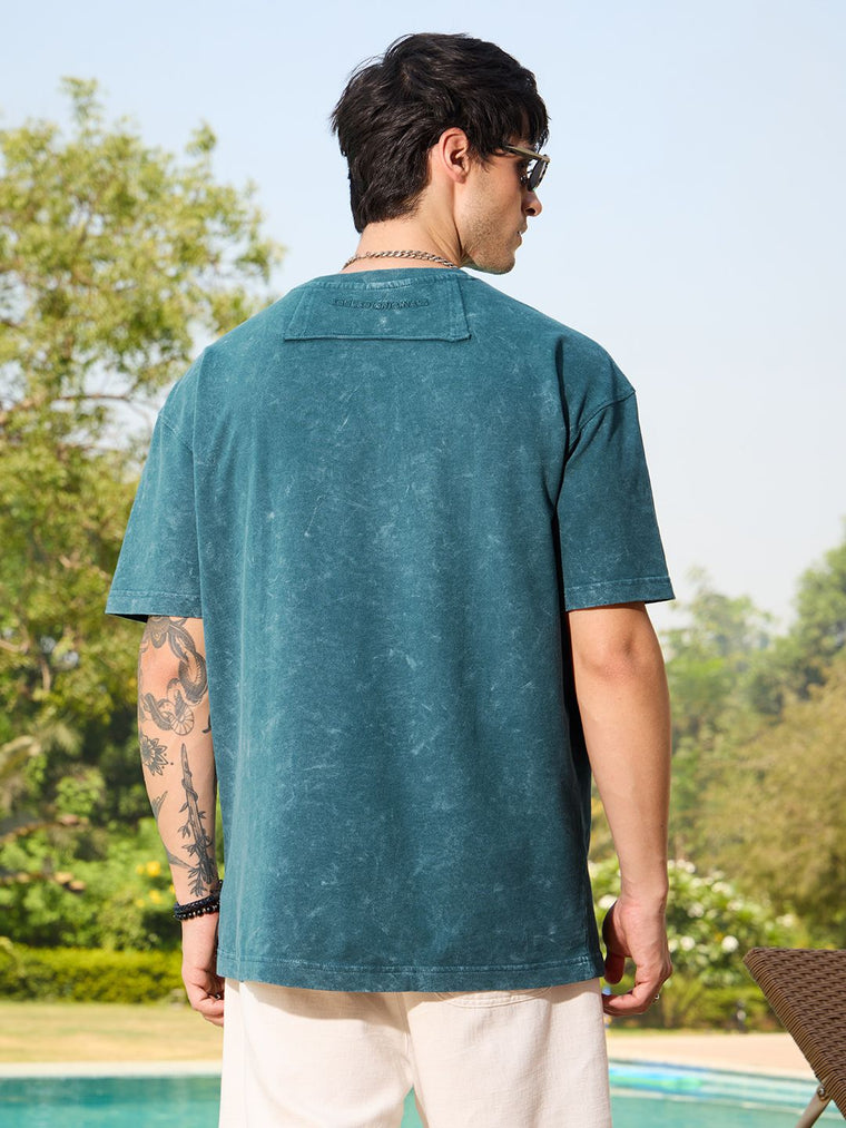 TSS Originals: Macau Blue Oversized T-Shirts