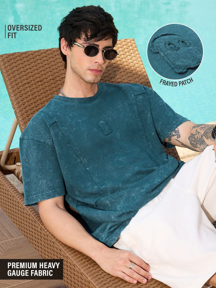 TSS Originals: Macau Blue Oversized T-Shirts