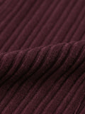 Solid Knit Dress: Vineyard Women Fashion Dresses