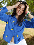 Cotton Linen: Mango Love Women Relaxed Shirts