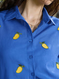 Cotton Linen: Mango Love Women Relaxed Shirts