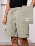 Utility Shorts: Oatmeal Men Cargo Shorts