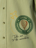 TSS Originals: Travel Stamps Men Relaxed Shirts