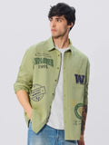 TSS Originals: Travel Stamps Men Relaxed Shirts