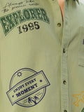 TSS Originals: Travel Stamps Men Relaxed Shirts