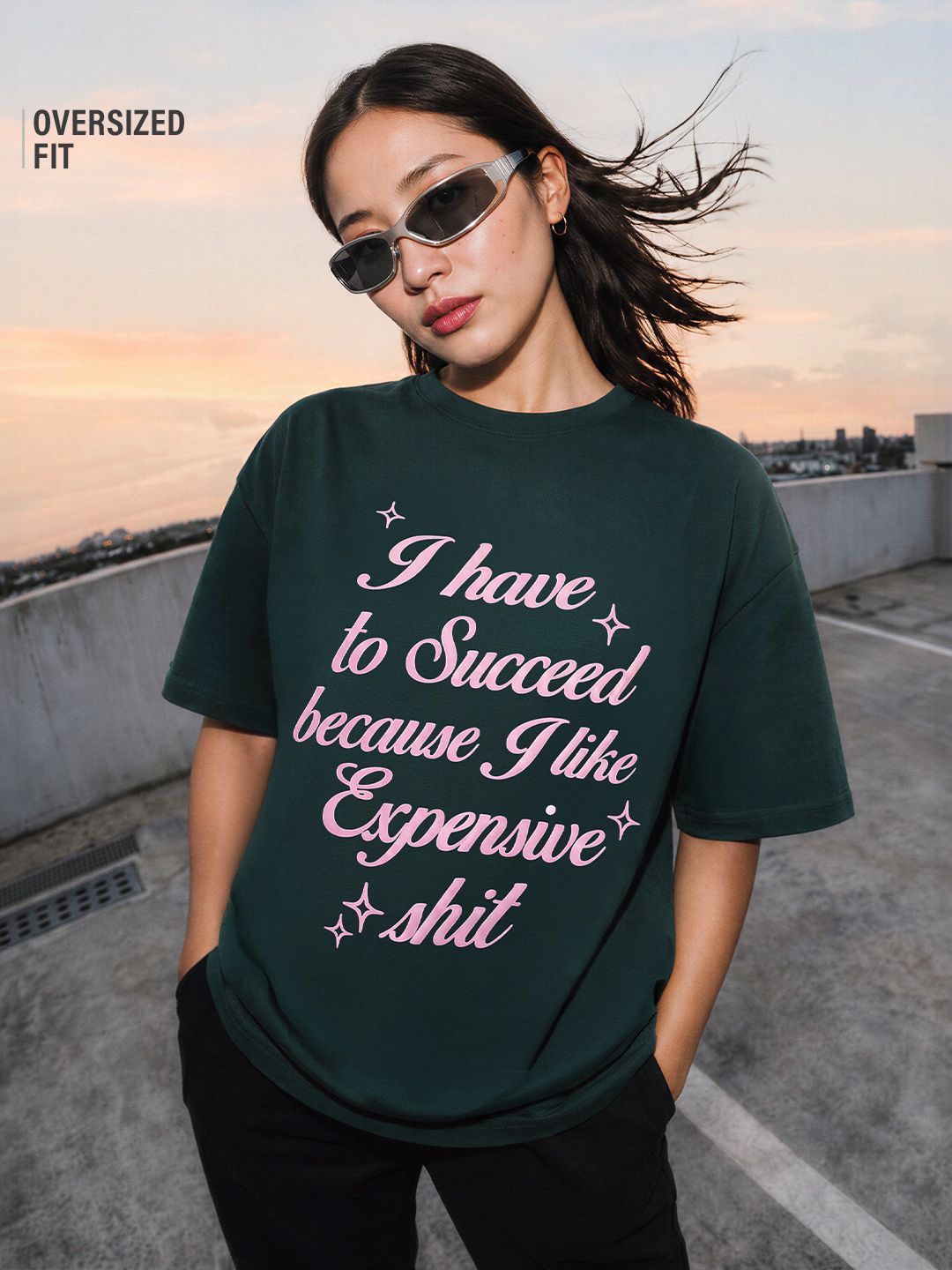 TSS Originals: Success Women Oversized T-Shirts
