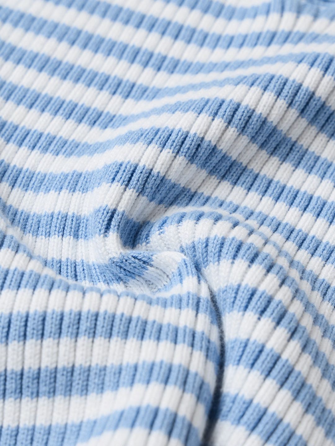 Cropped Polo Top: Azure Women Cropped Polos
