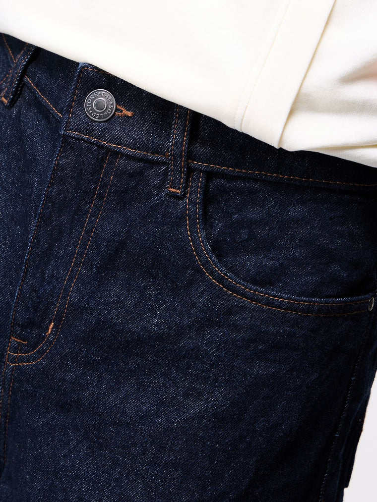 Barrel-Fit Denim: Blue Radius Men Barrel Jeans