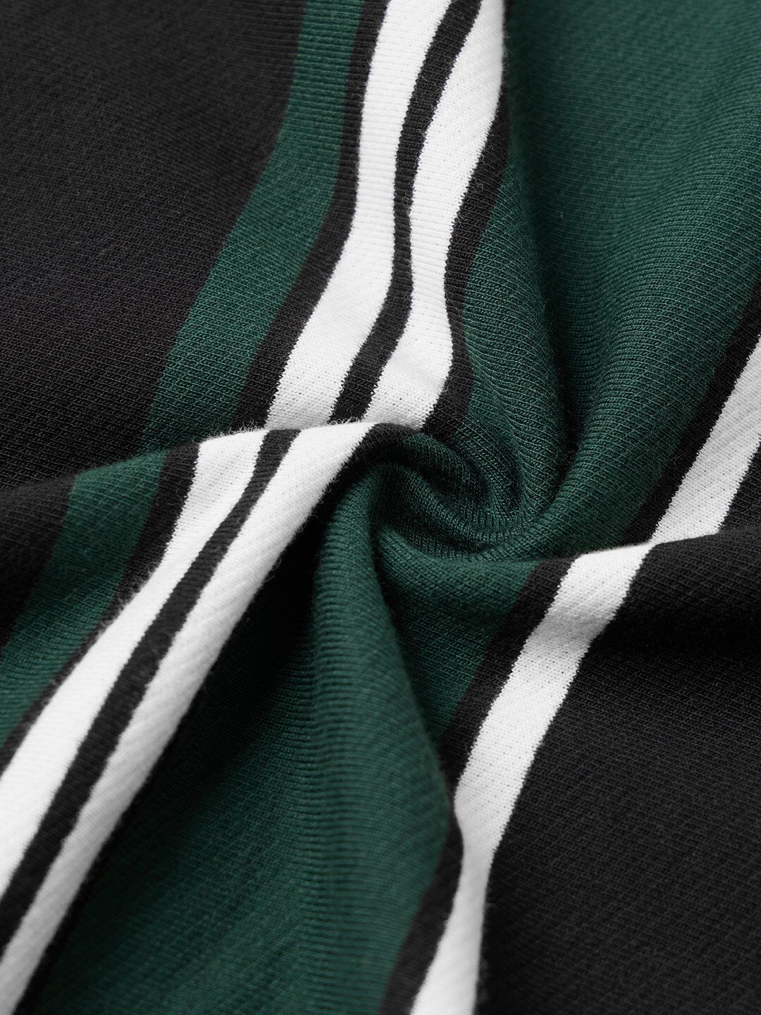 Striped Polo: Meadow Oversized Polos