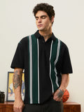 Striped Polo: Meadow Oversized Polos