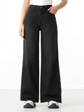 Wide-Leg Denim: Halo Women Wide Denims