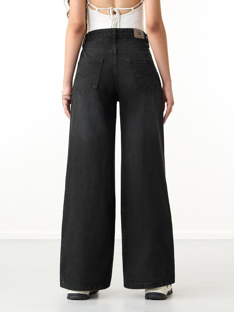 Wide-Leg Denim: Halo Women Wide Denims
