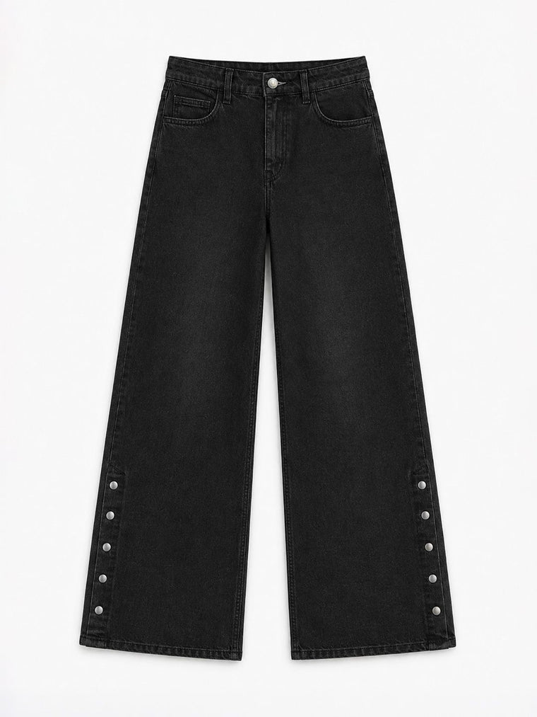 Wide-Leg Denim: Halo Women Wide Denims