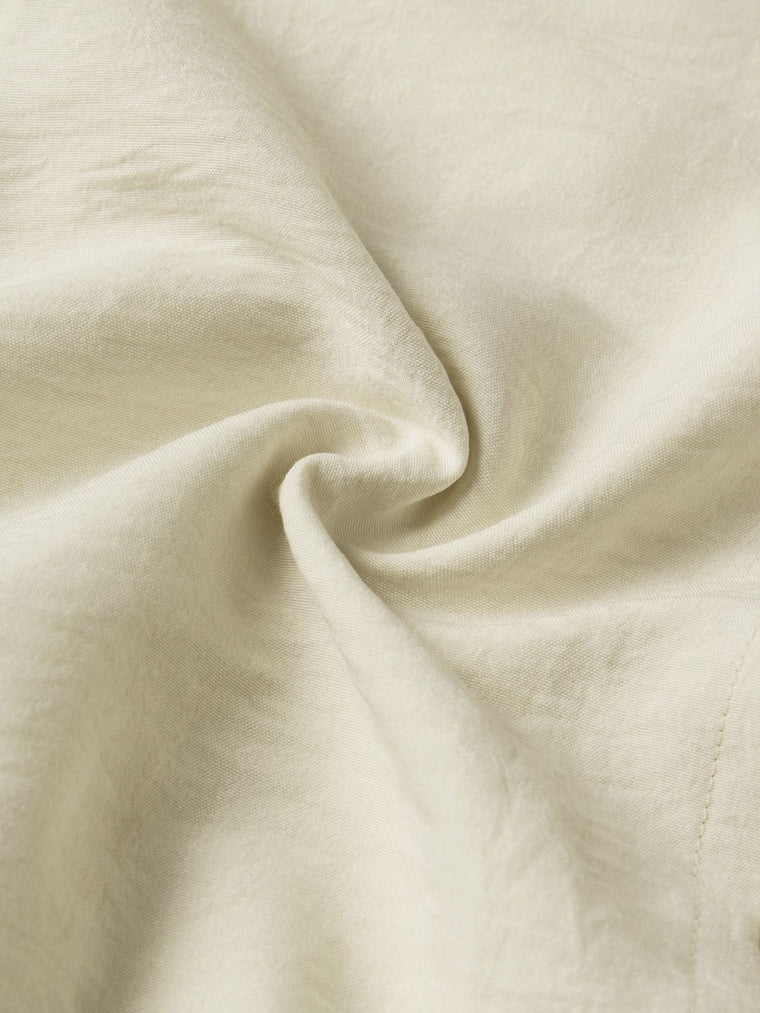 Tailored Solids: White Chocolate Women Fitted Shirts