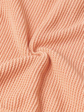 Open Knit Polo: Tangerine Women Polo T-Shirts