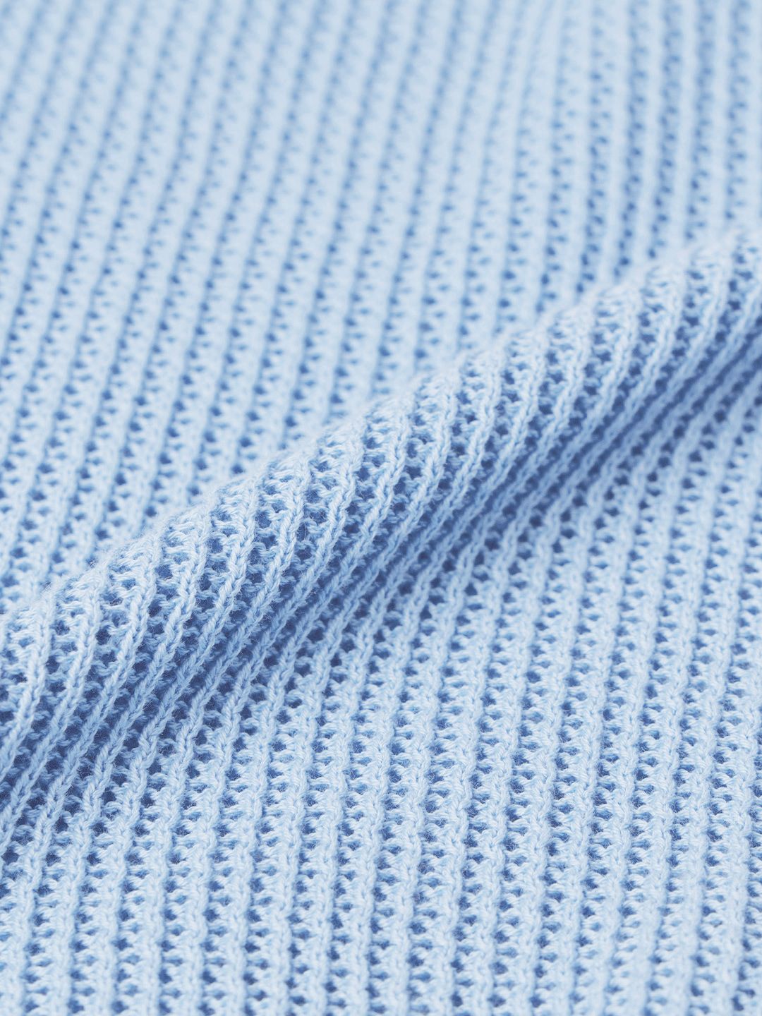 Open Knit Polo: Skyline Women Polo T-Shirts