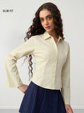 Tailored Solids: Topaz Women Fitted Shirts