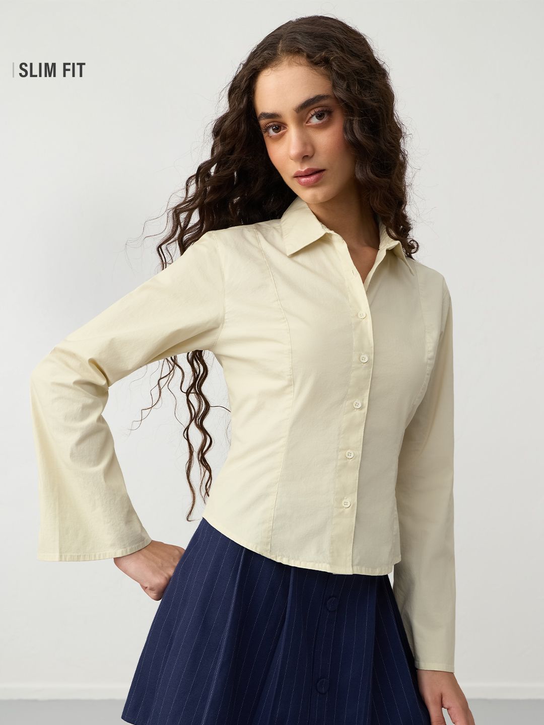 Tailored Solids: Topaz Women Fitted Shirts