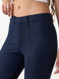 Solids: Regal Blue Women Bootcut Pants