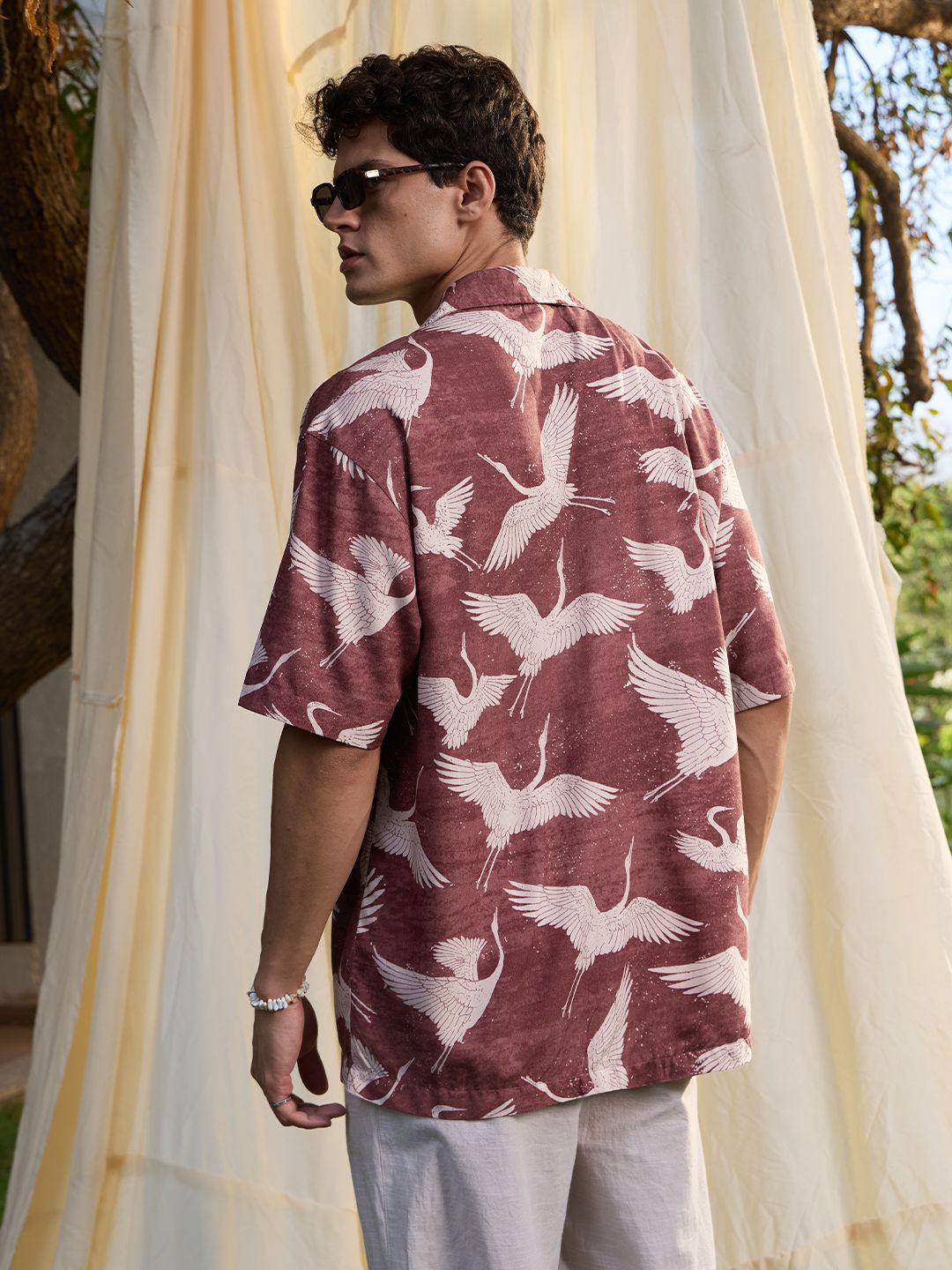 Casual Shirt: Birds Holiday Shirts