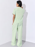 Plaid Lounge Pant: Sleepy Sage Women Lounge Pants