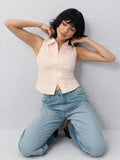 Striped Top: Blossom Women Fashion Tops