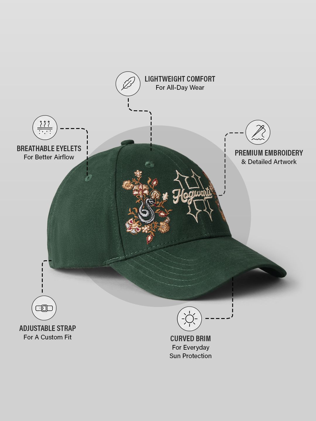 Harry Potter: Slytherin Caps