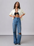 Classic Solids: Ivory Women Regular Shirts