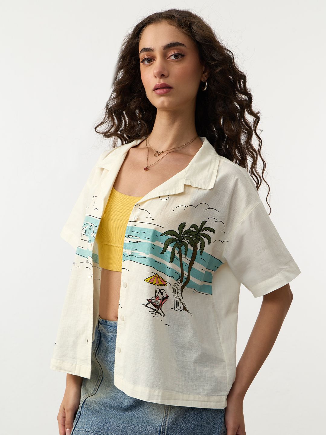 Peanuts: The Beach Women Holiday Shirts