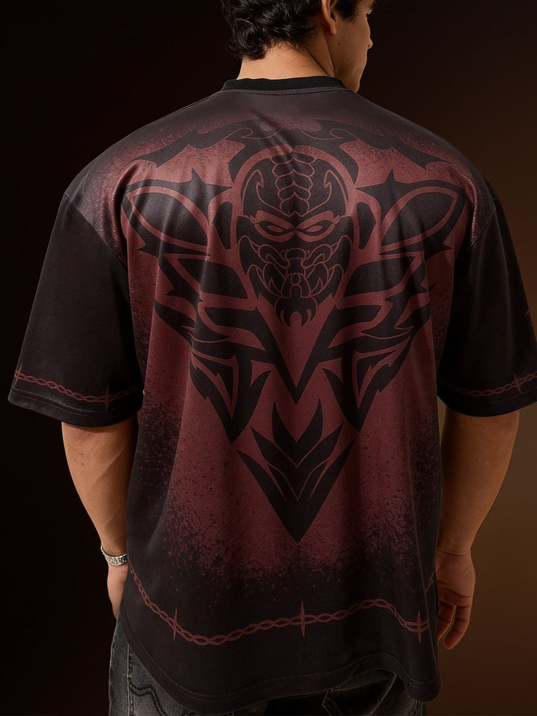Mortal Kombat: Scorpion Oversized Jerseys
