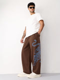 Seamless Jogger: Wild Tiger Men Oversized Joggers