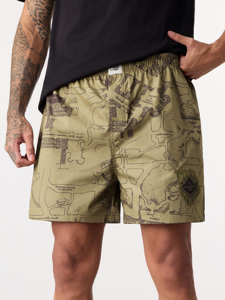 Harry Potter: Marauder's Map Boxer Shorts