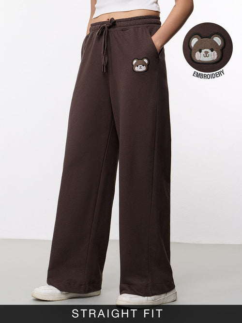 TSS Originals: Teddy Women Straight Joggers