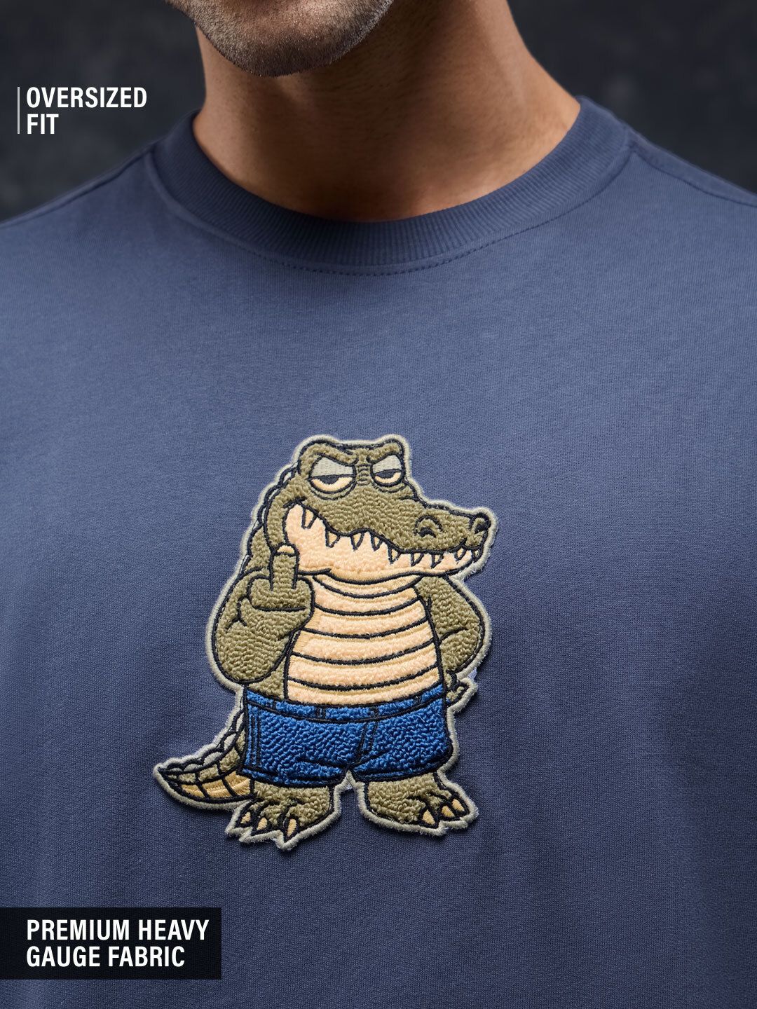 TSS Originals: Crocodile Oversized T-Shirts