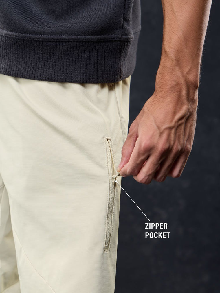 Airlight Utility Pants: Misty Grey Men Pants