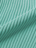 Essential Solids: Teal Women Knit Tops