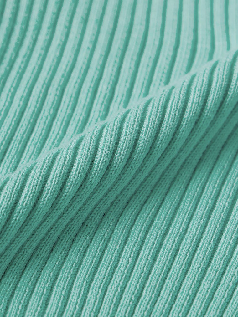 Essential Solids: Teal Women Knit Tops