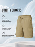 Utility Shorts: Graphite Men Cargo Shorts