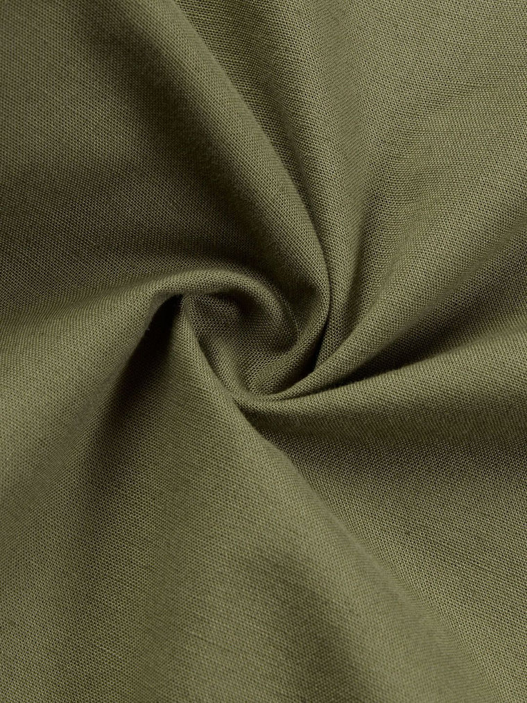 Cotton Linen: Cedar Cotton Linen Shirts