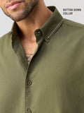 Cotton Linen: Cedar Cotton Linen Shirts